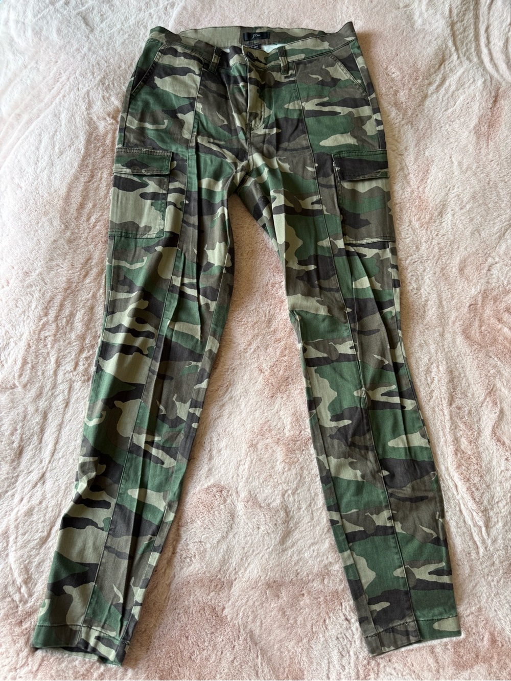 J.Crew 9" Cargo Toothpick Pant Camo Size 29 Tall